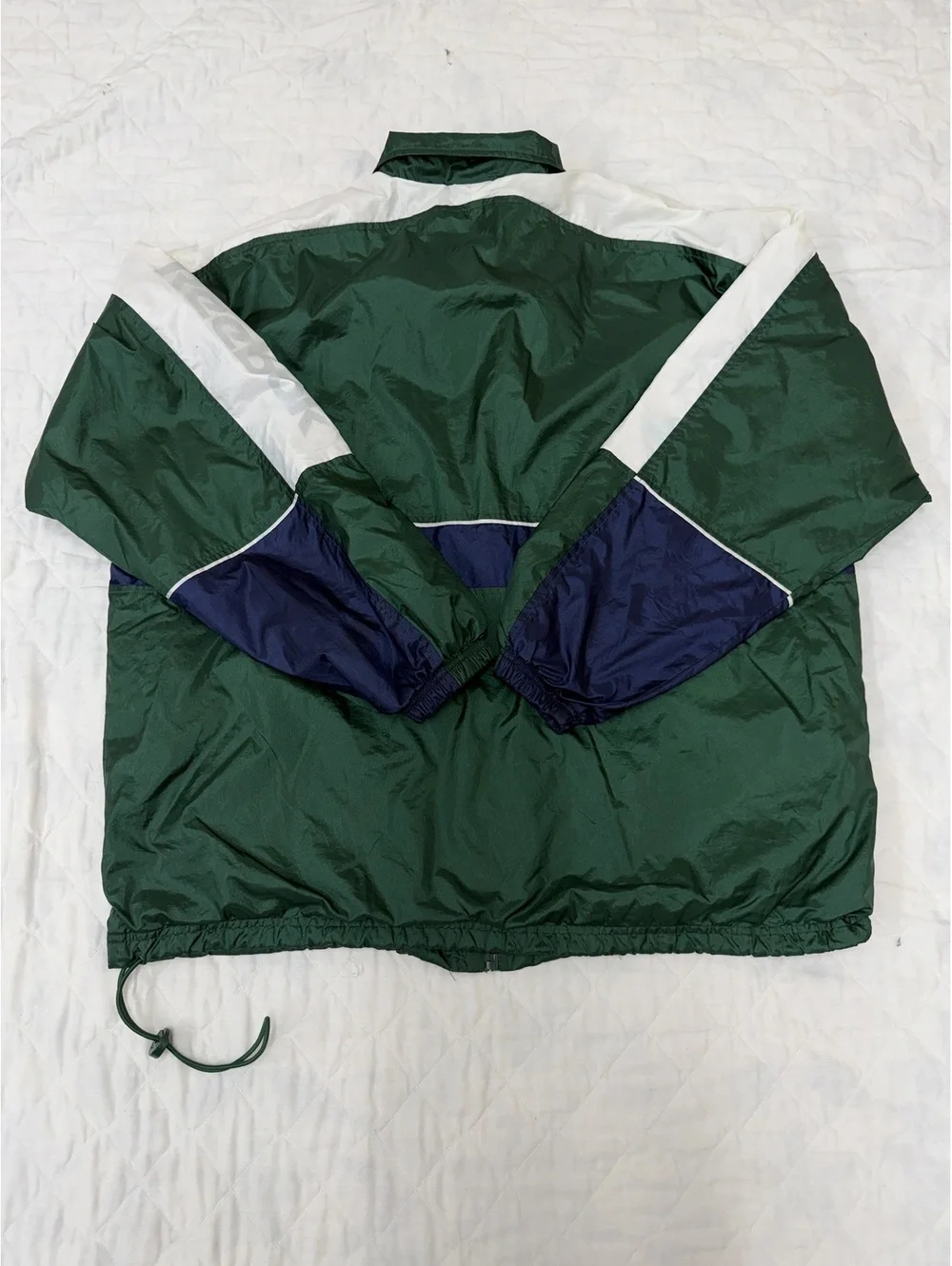 Vintage 90s Reebok Colorblock Windbreaker Jacket